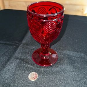 Horn of Plenty Red glass